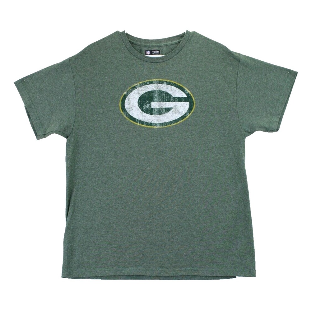 NFL Green Bay Packers‎ G Logo Green T Shirt Men's Size L Team Apparel